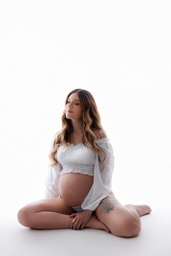 photographe grossesse studio paris
