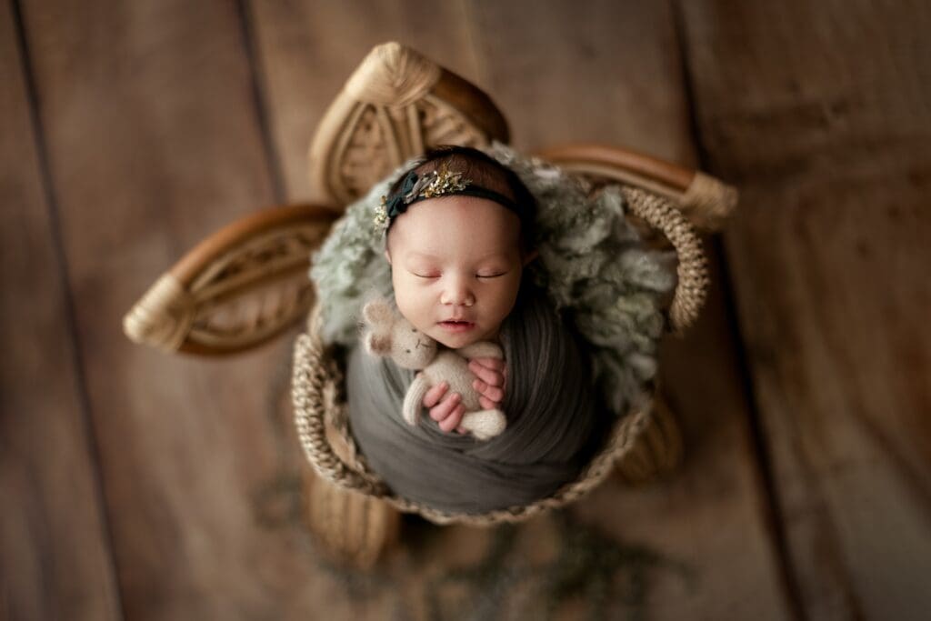photos d'une séance nouveau-né