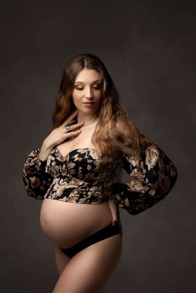 photographe grossesse paris: séance de Caroline