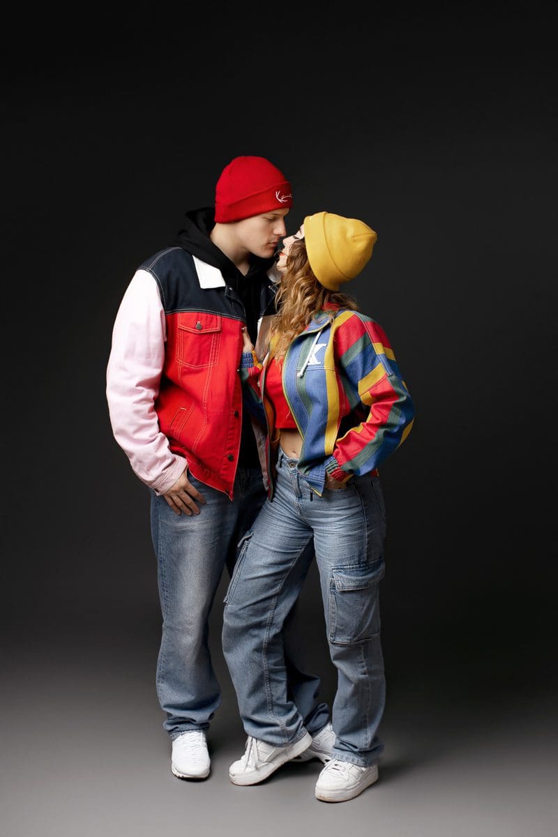 Séances photos couple au studio magali tinti