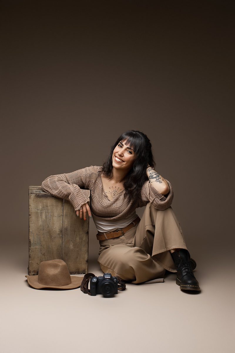 Portrait de femme livré en couleur par Magali Tinti, photographe à Lognes